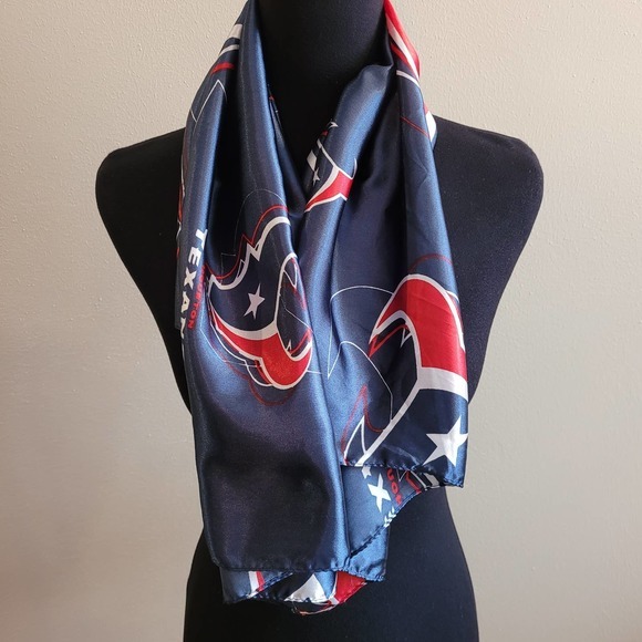 Little Earth Productions Houston Texans 100% Polyester Scarf 35x35 - Picture 2 of 7